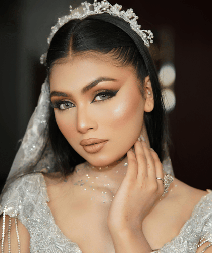 Bridal hair and makeup package by Pink Soul Home Salon