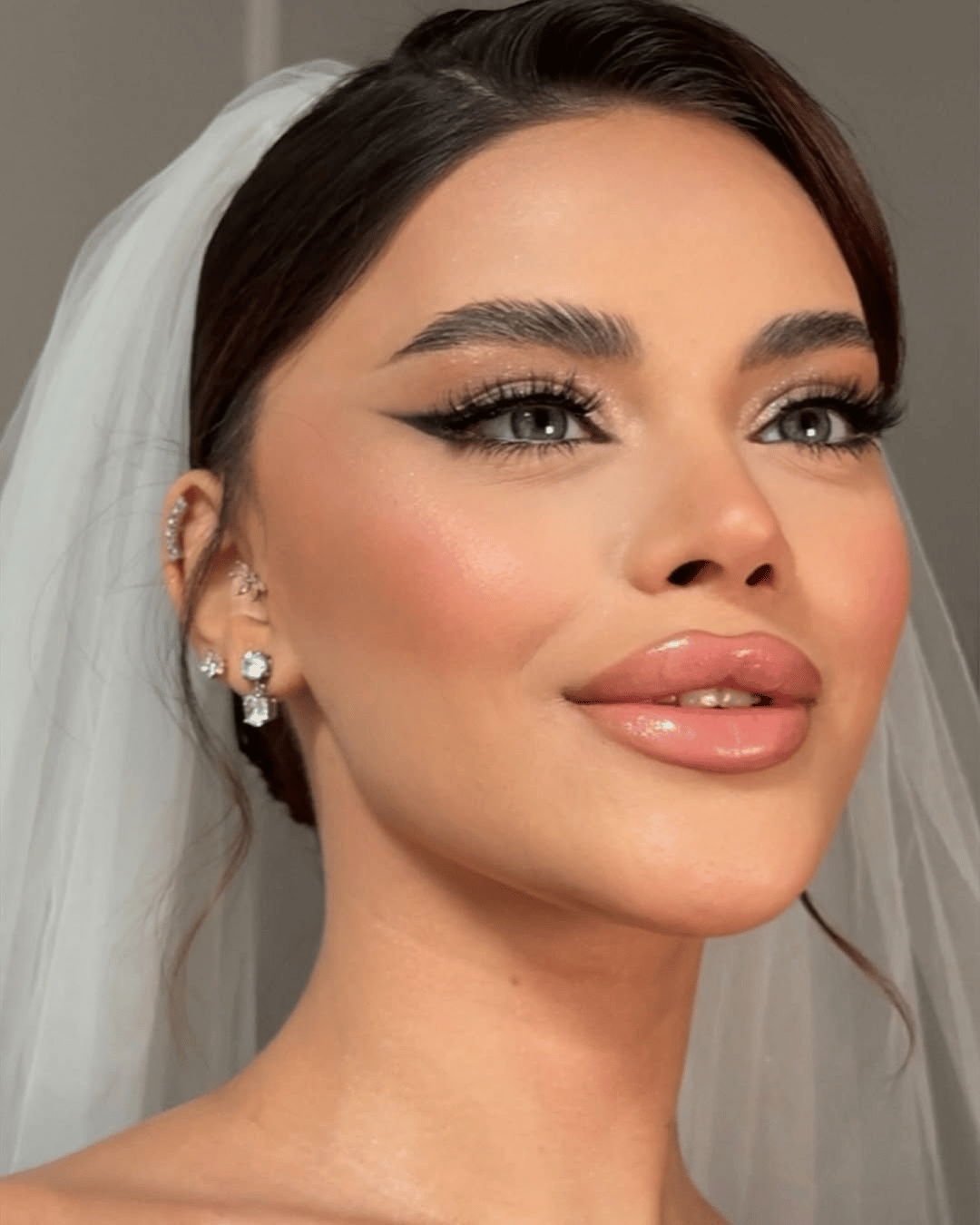 Arabic bridal makeup look by Pink Soul