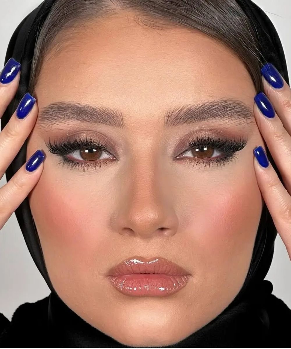 After Emirati style makeup by Pink Soul
